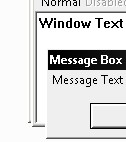 Raised 3D objects in Windows