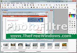 PhotoFiltre at TheFreeWindows - Download, Learn how to use it